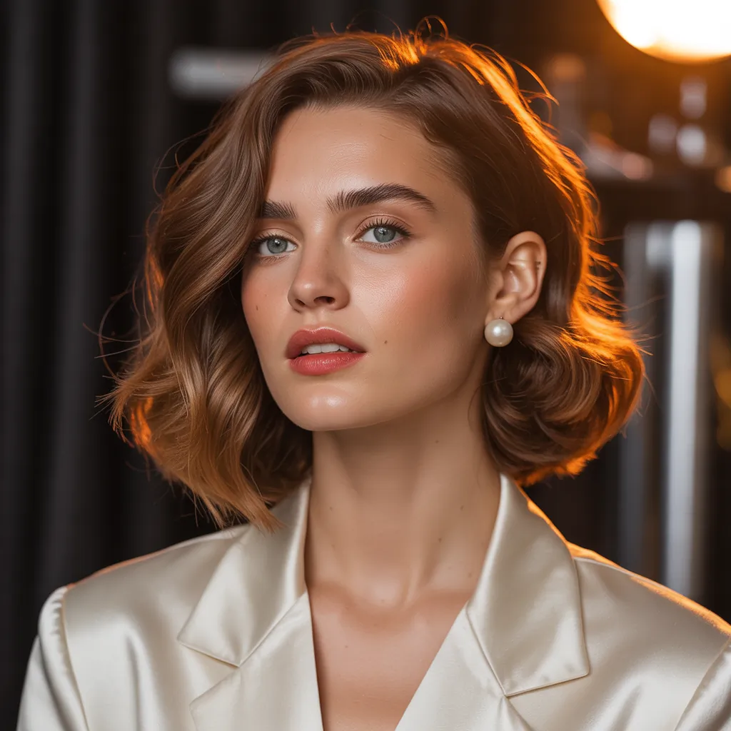 chin length hairstyle