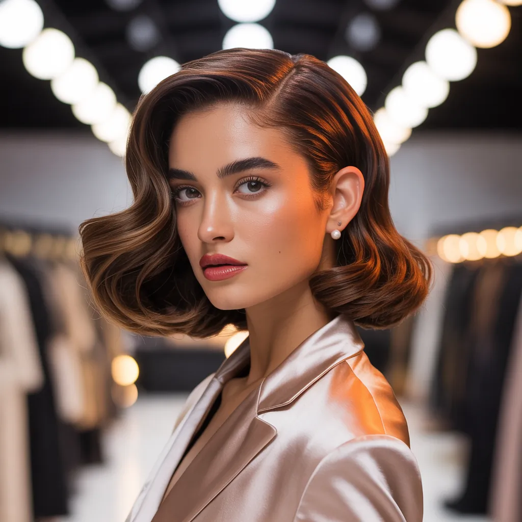 chin length hairstyle