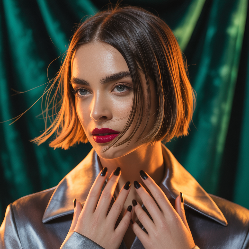 chin length hairstyle