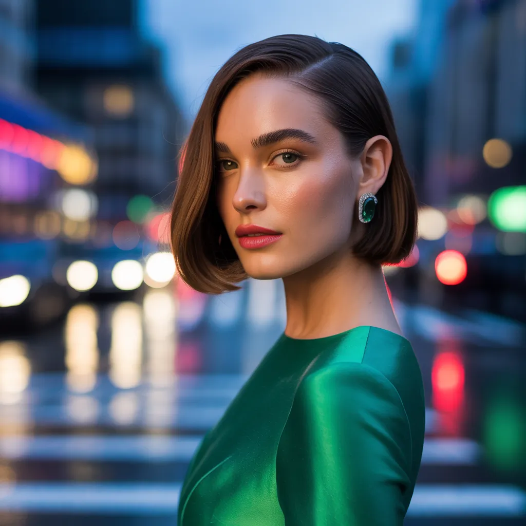 chin length hairstyle