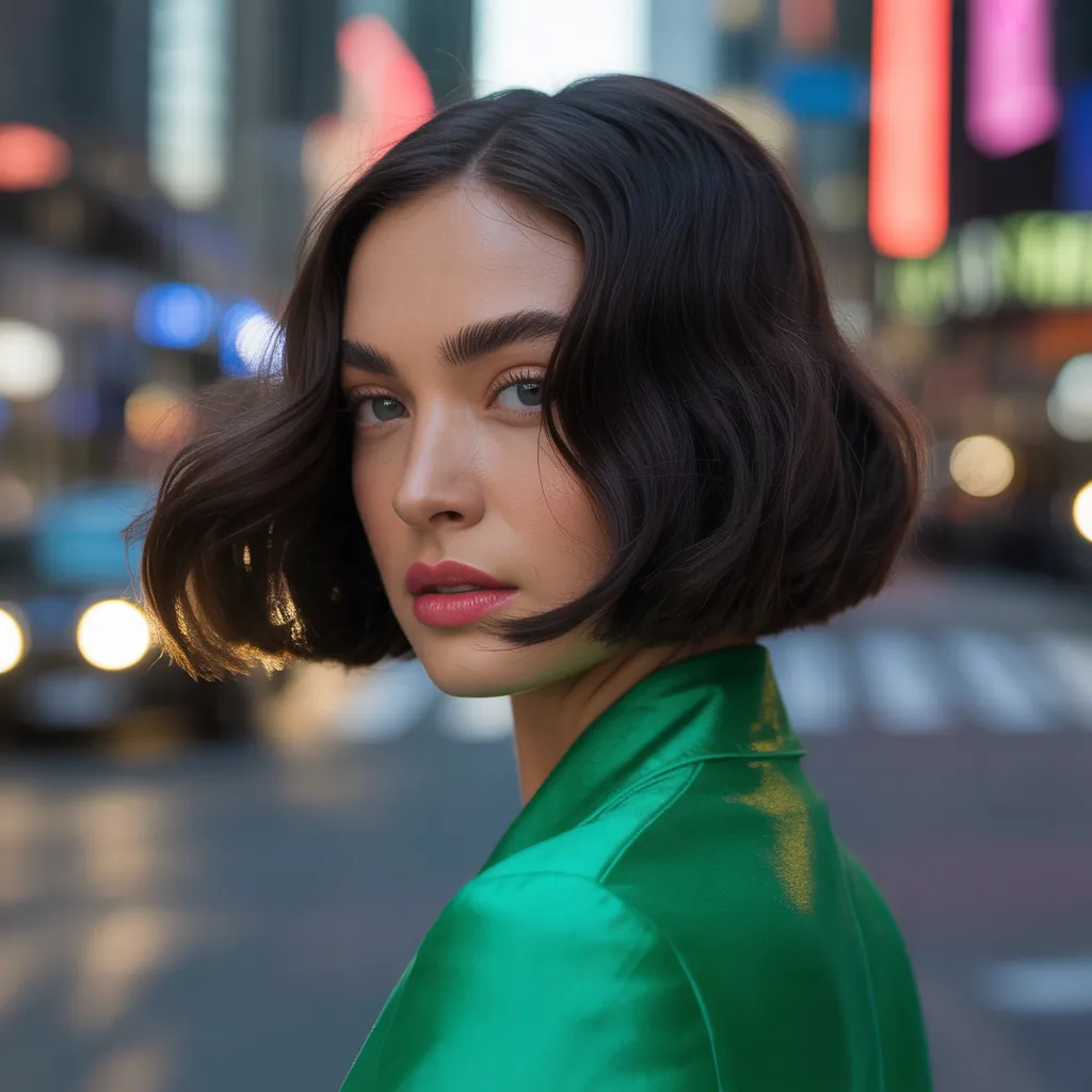 chin length hairstyle