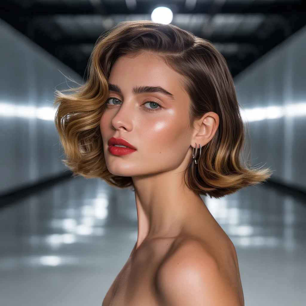 chin length hairstyle