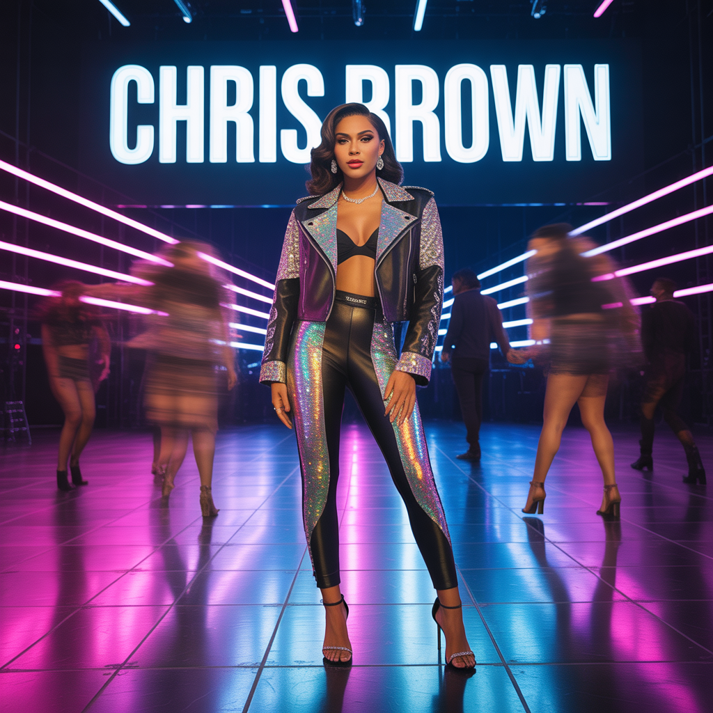 chris brown concert outfit
