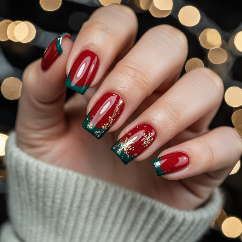 christmas nails
