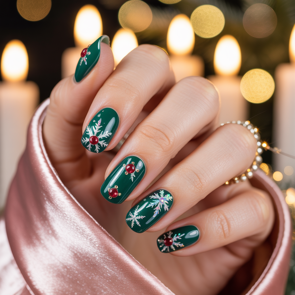 christmas nails