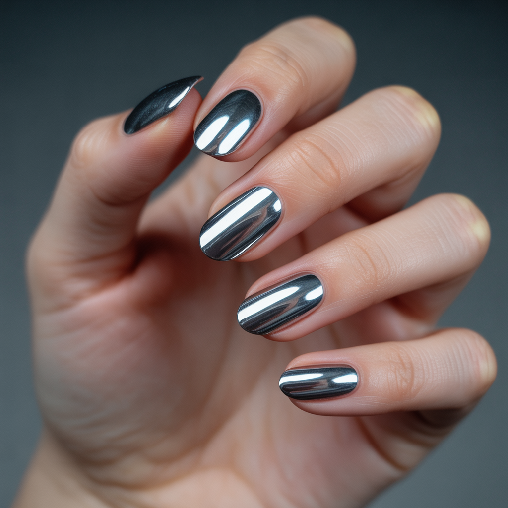 chrome nails