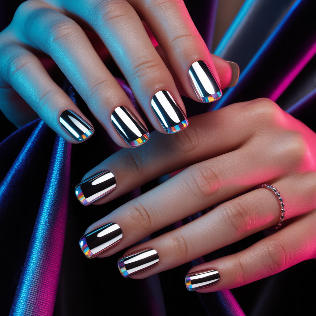 chrome nails