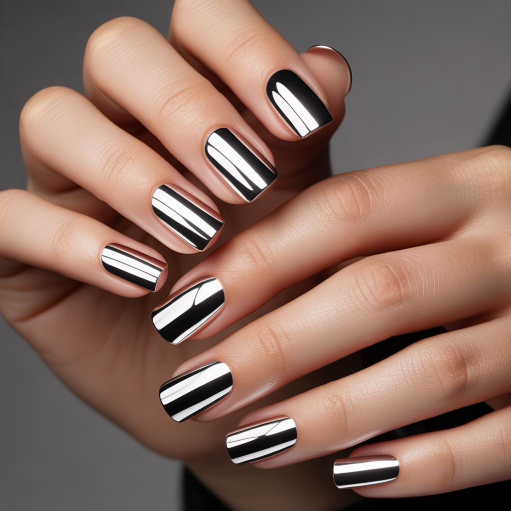chrome nails