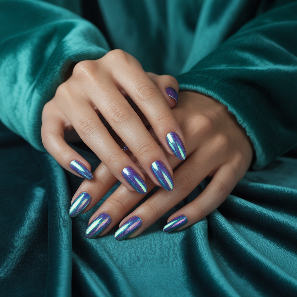 chrome nails