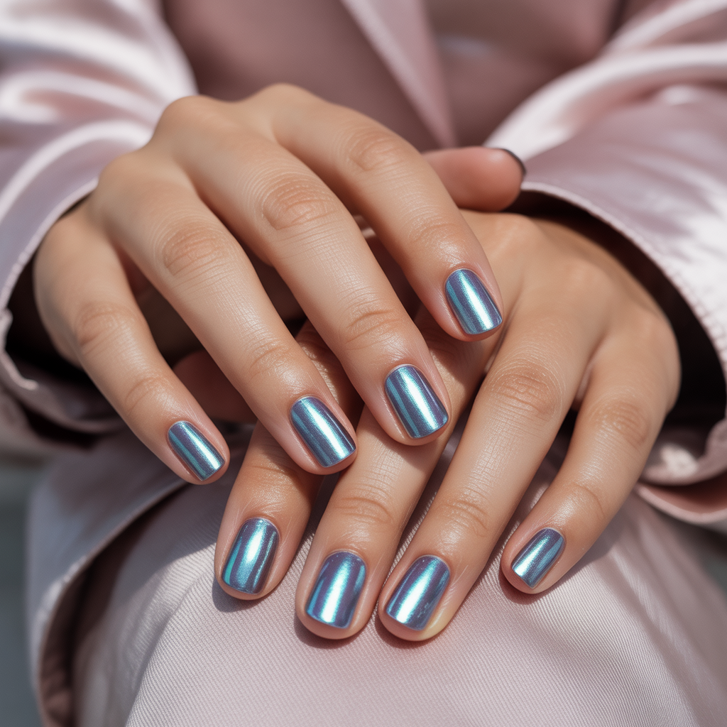 chrome nails