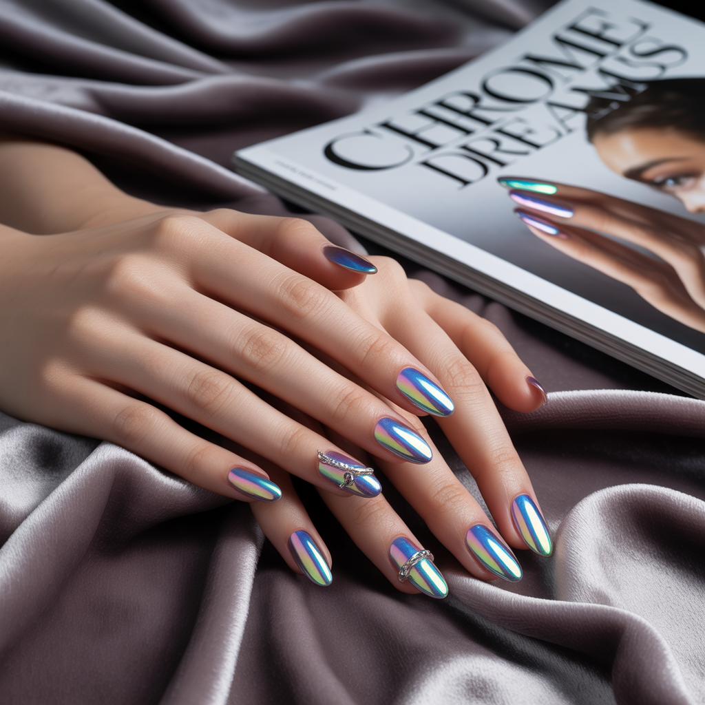 chrome nails