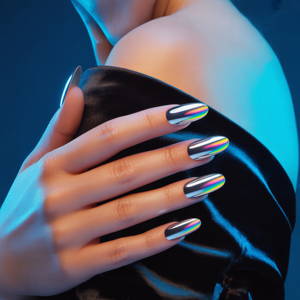 chrome nails