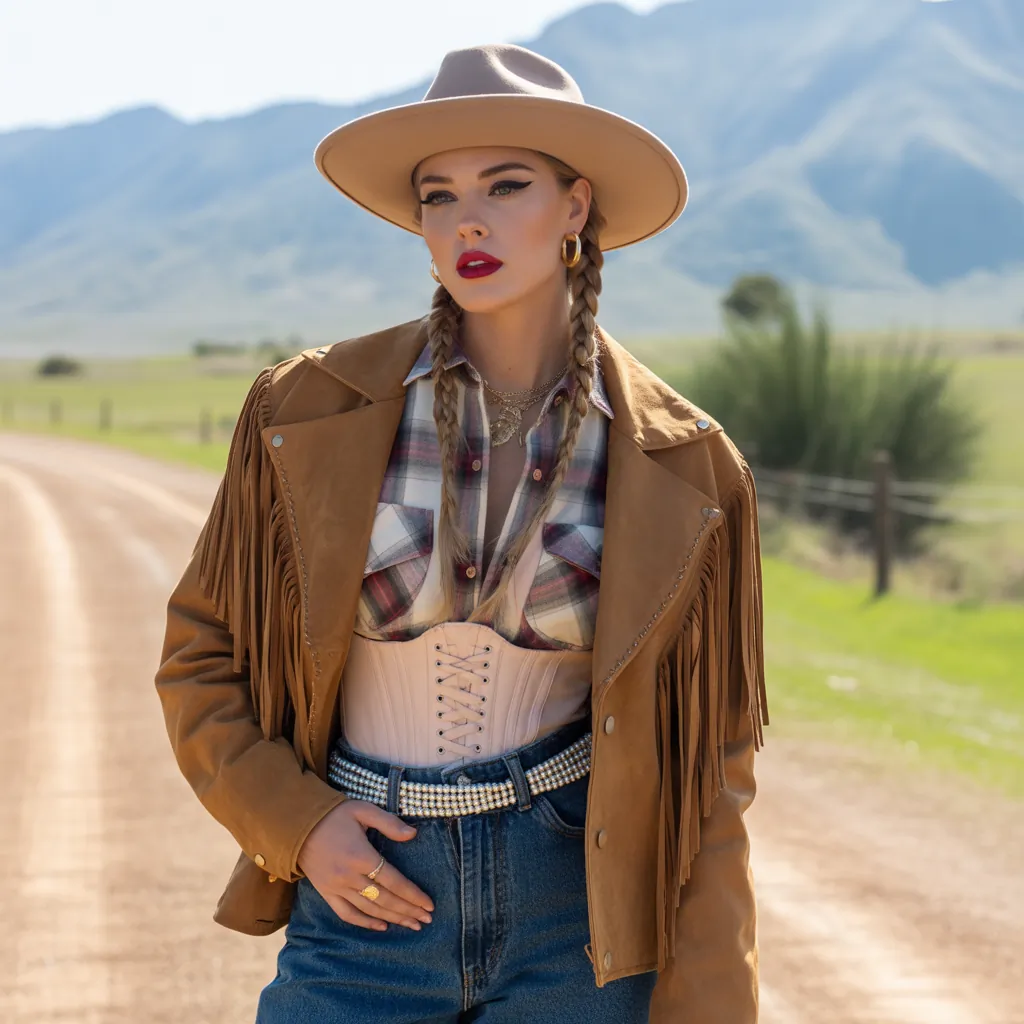 classic cool cowgirl outfits