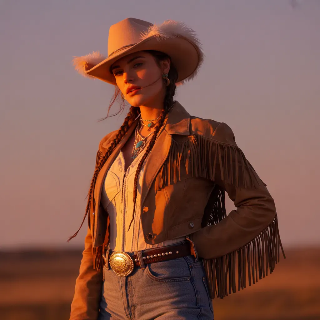 classic cool cowgirl outfits