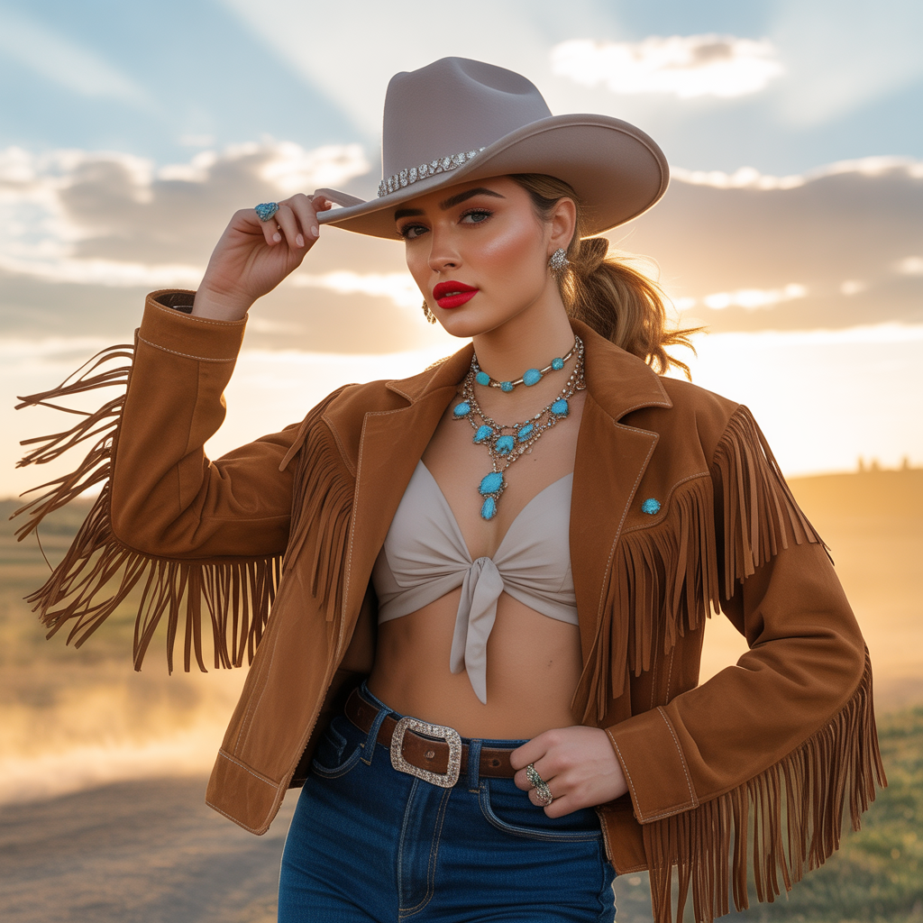 classic cool cowgirl outfits