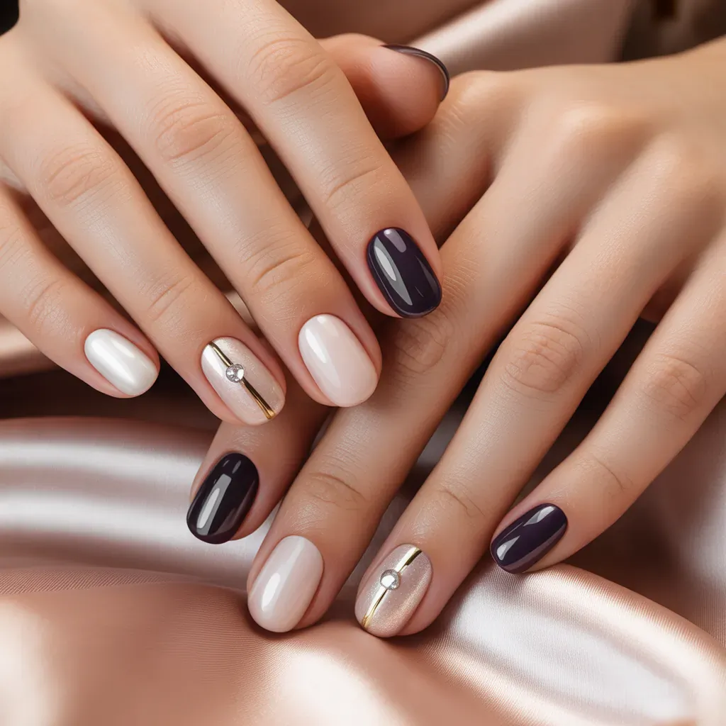 classy short nail designs