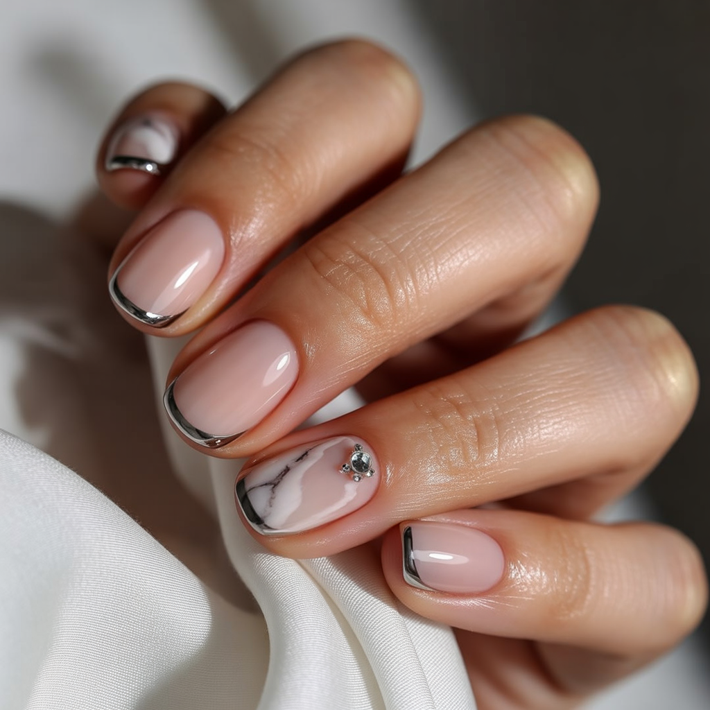 classy short nail designs