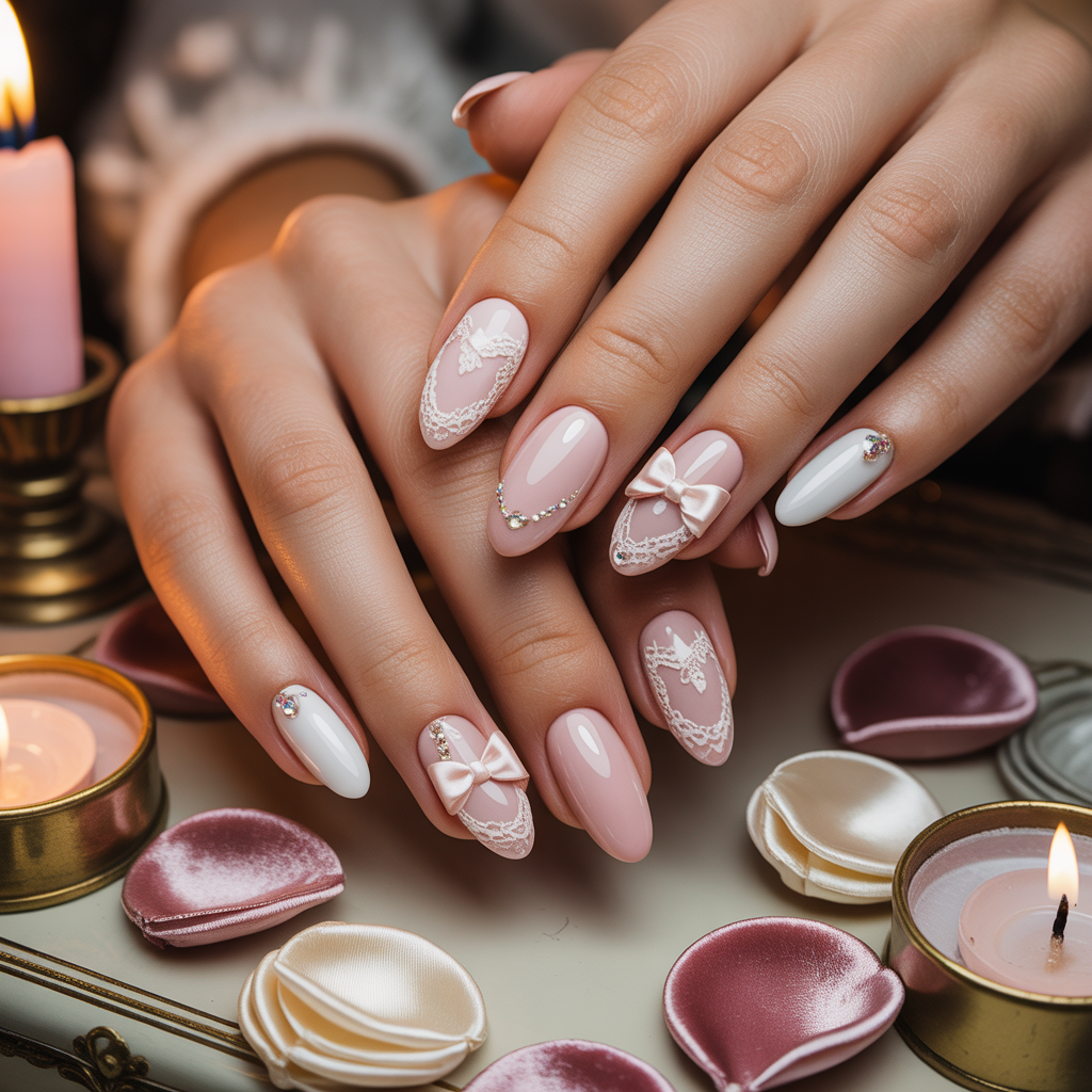 coquette nail designs