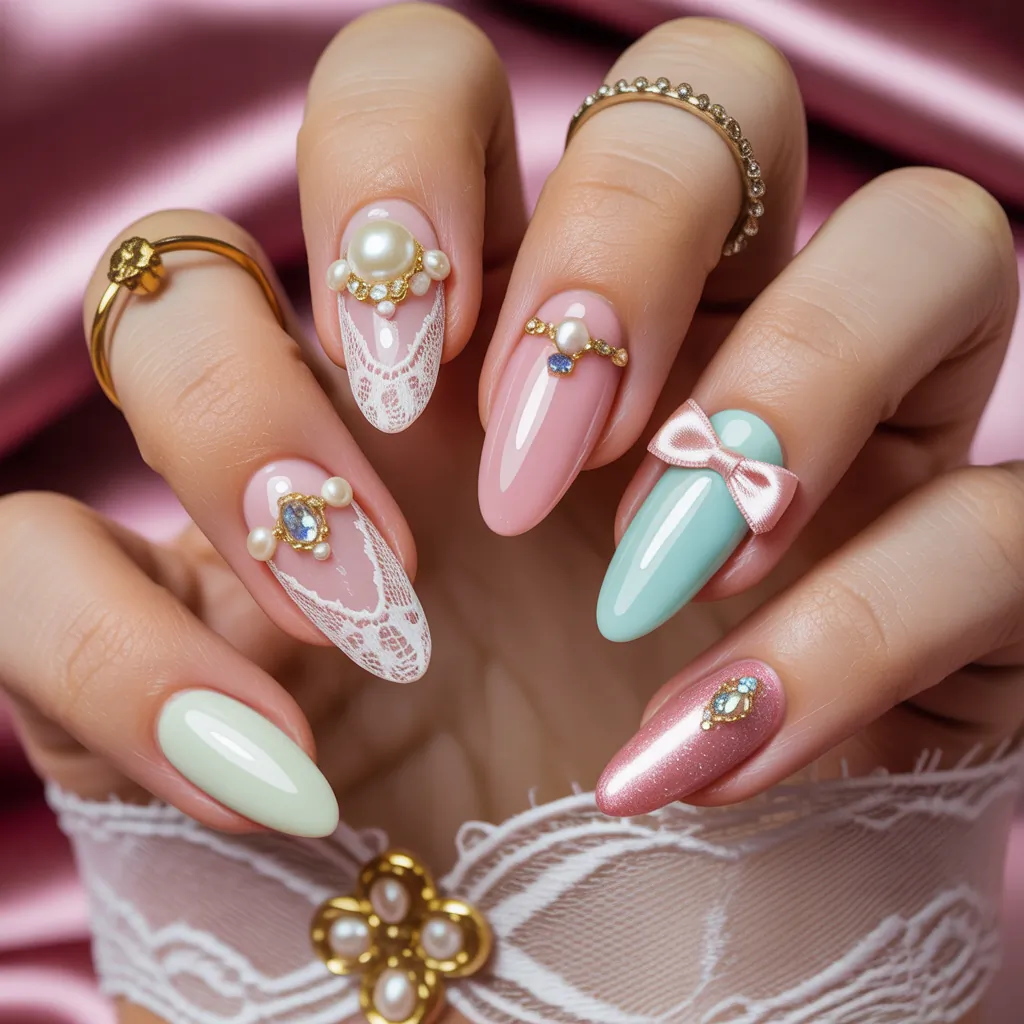 coquette nail designs