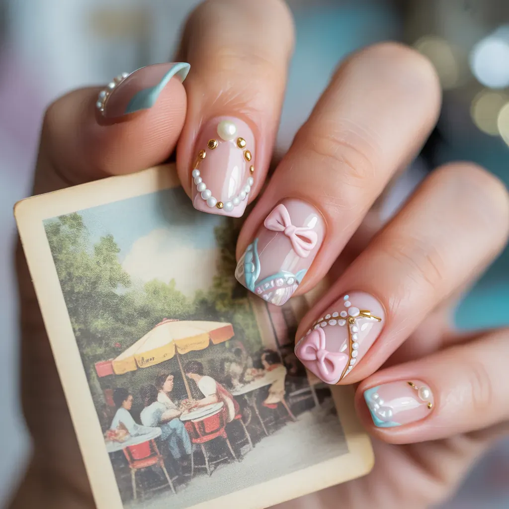 coquette nail designs