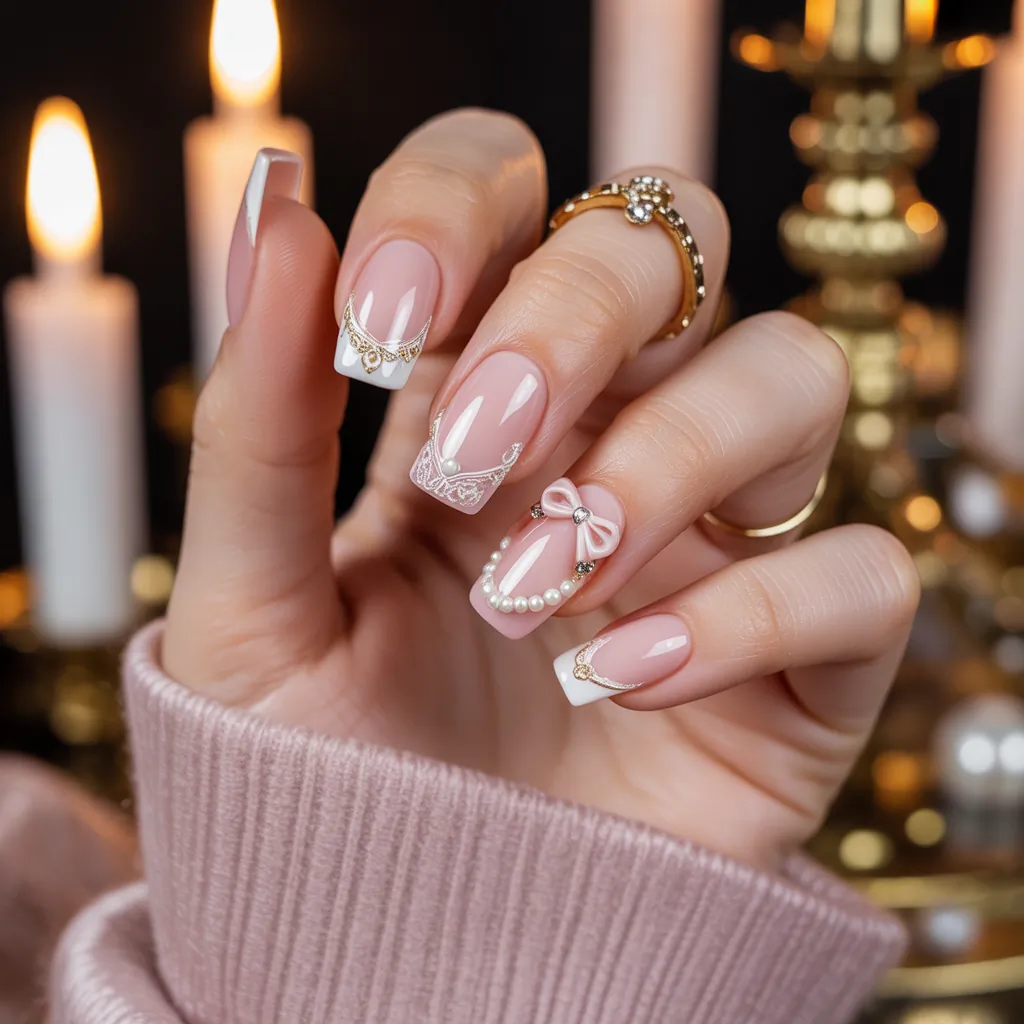 coquette nail designs