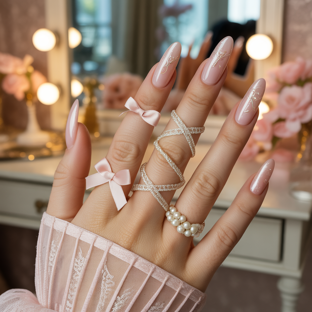 coquette nail designs