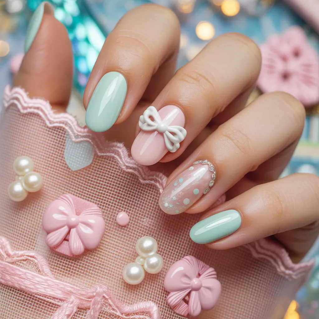 coquette nail designs