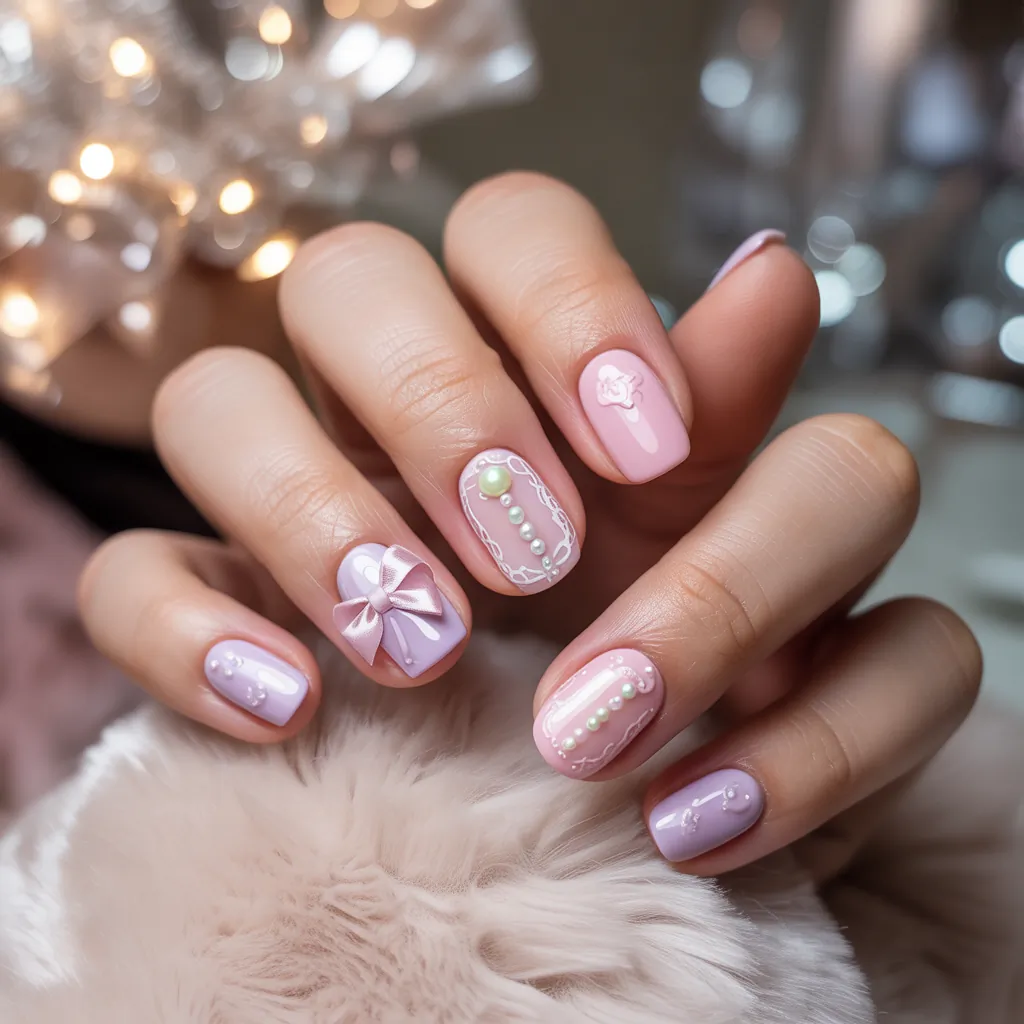 coquette nail designs