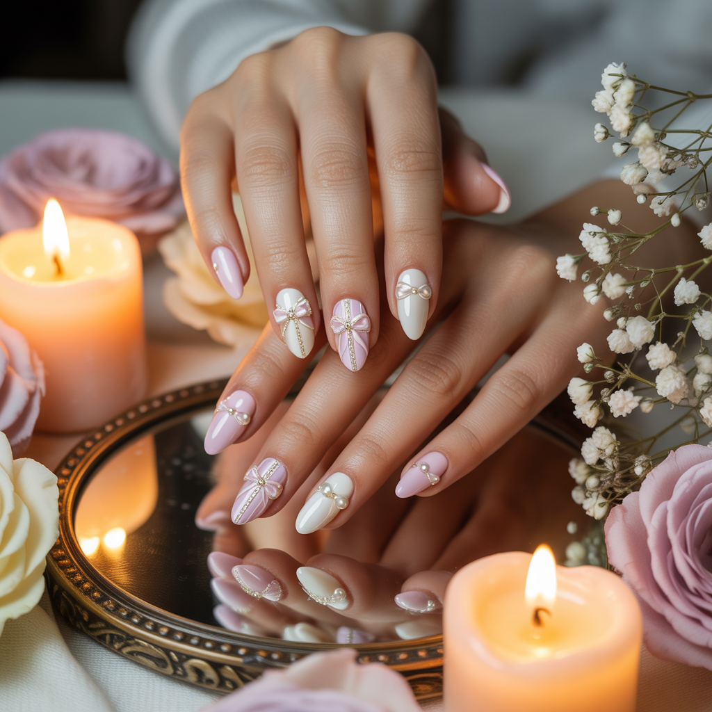 coquette nail designs