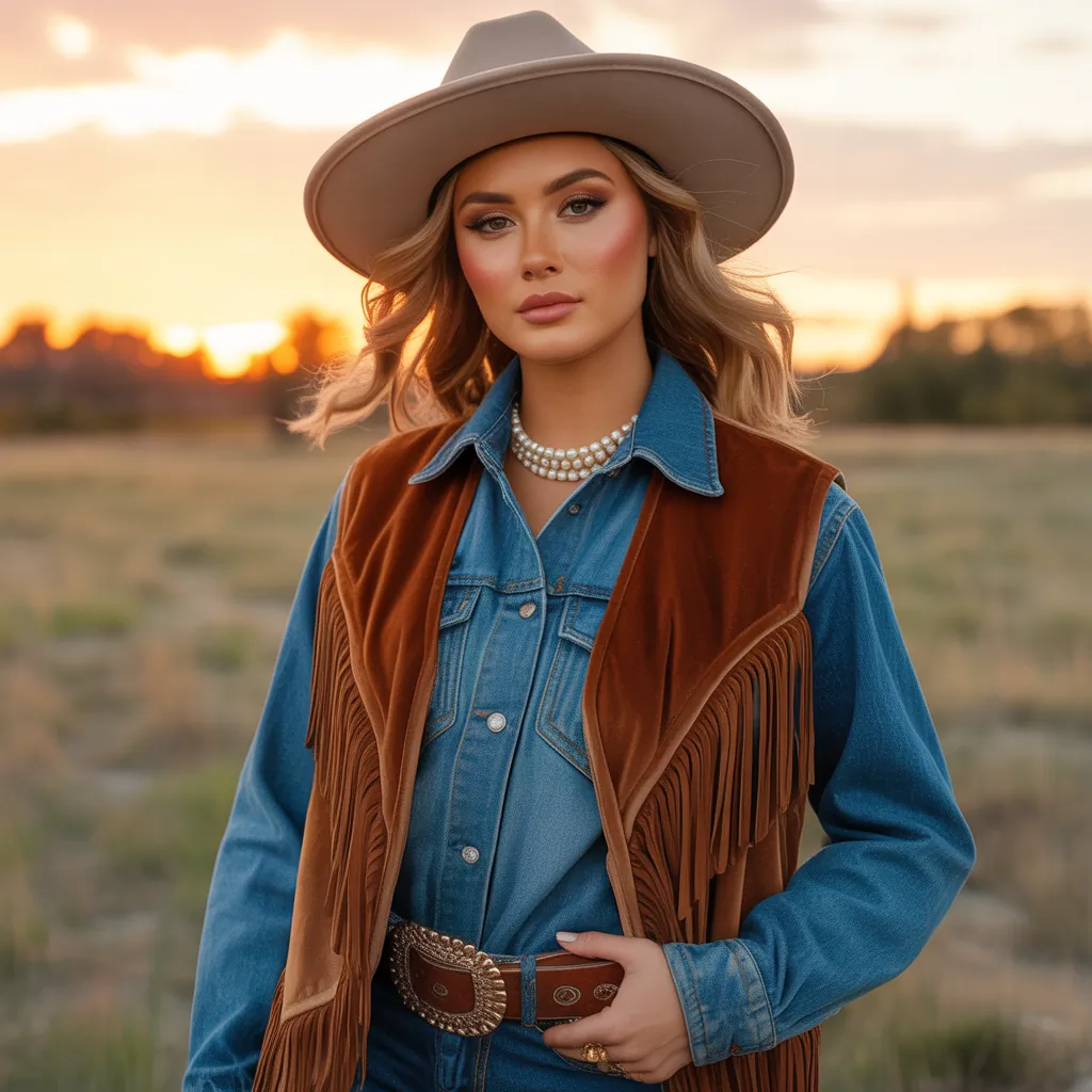cowgirl outfit ideas classic cool