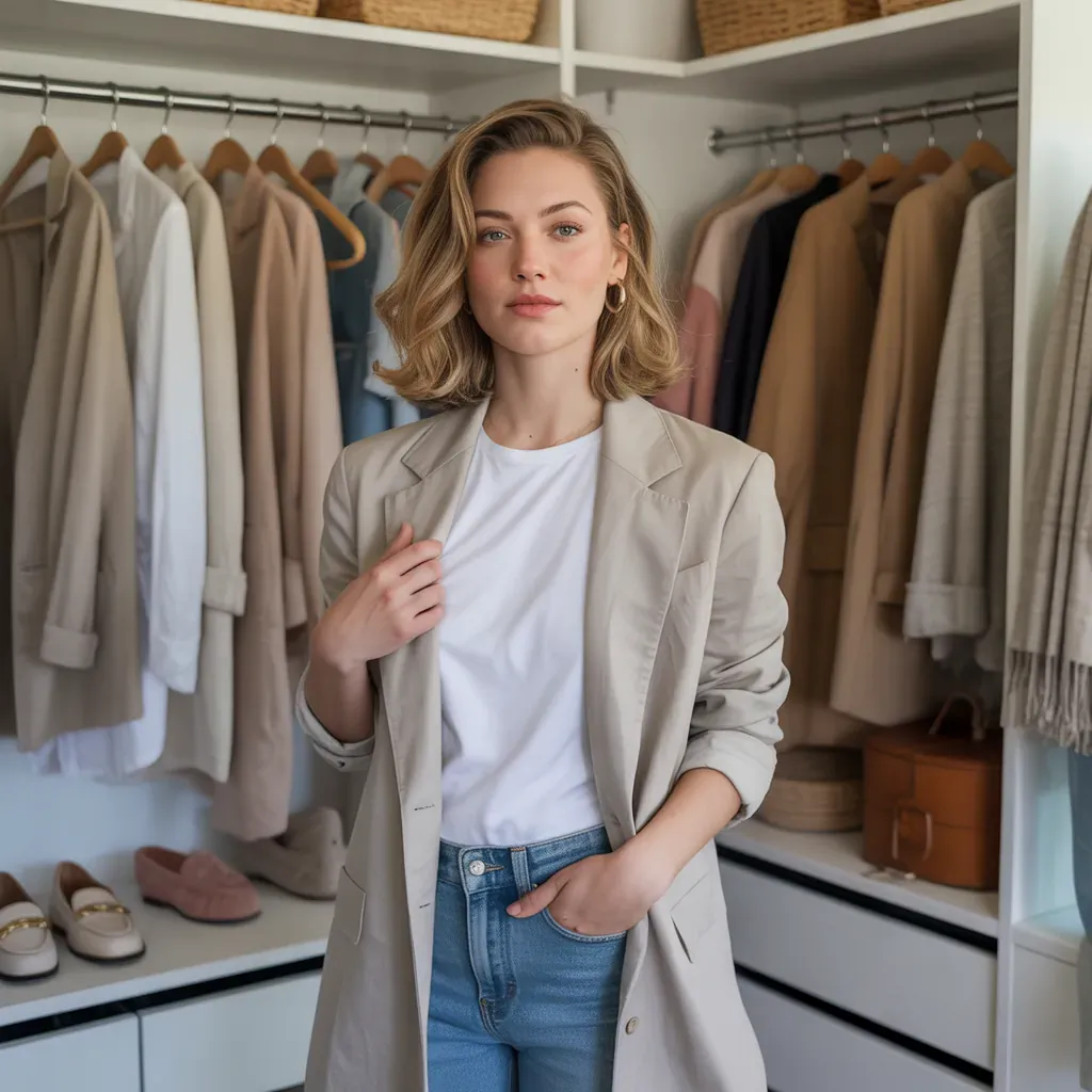 create a timeless casual capsule wardrobe