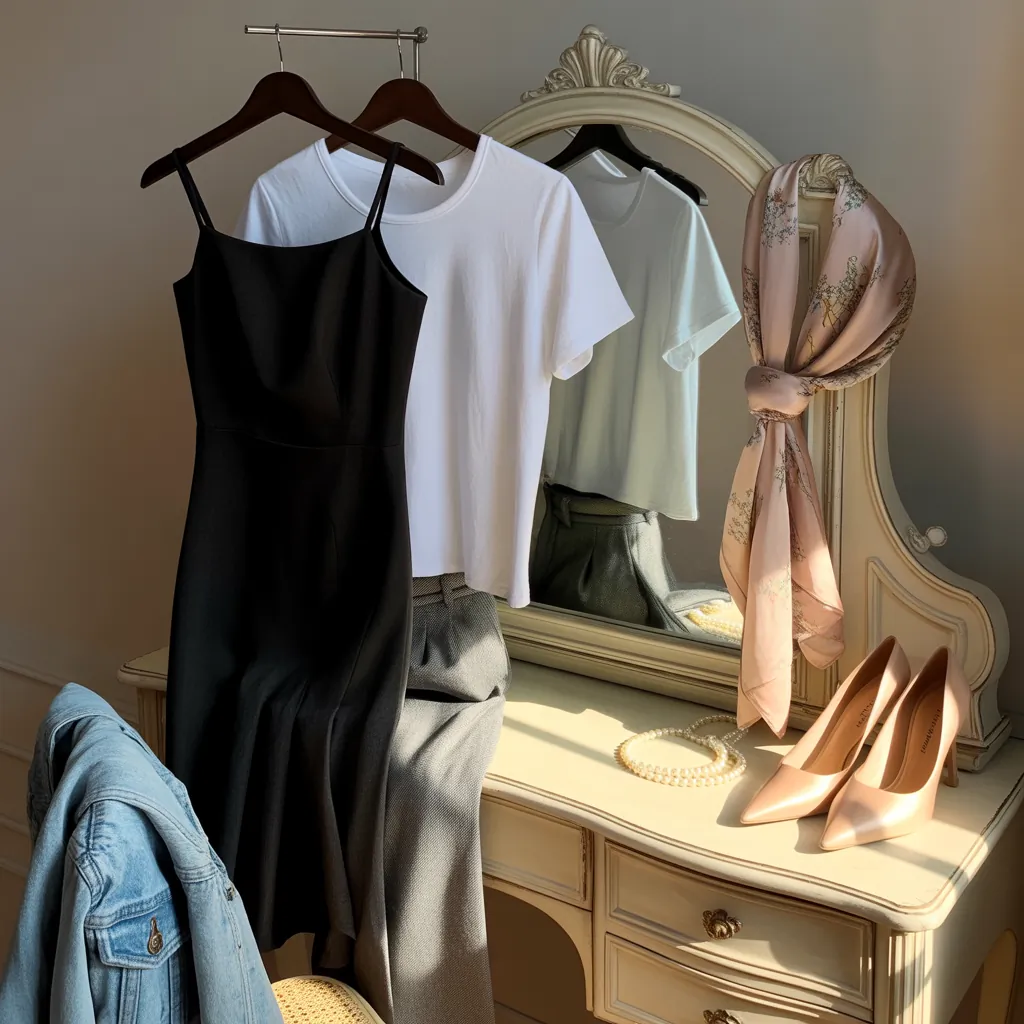 create a timeless casual capsule wardrobe