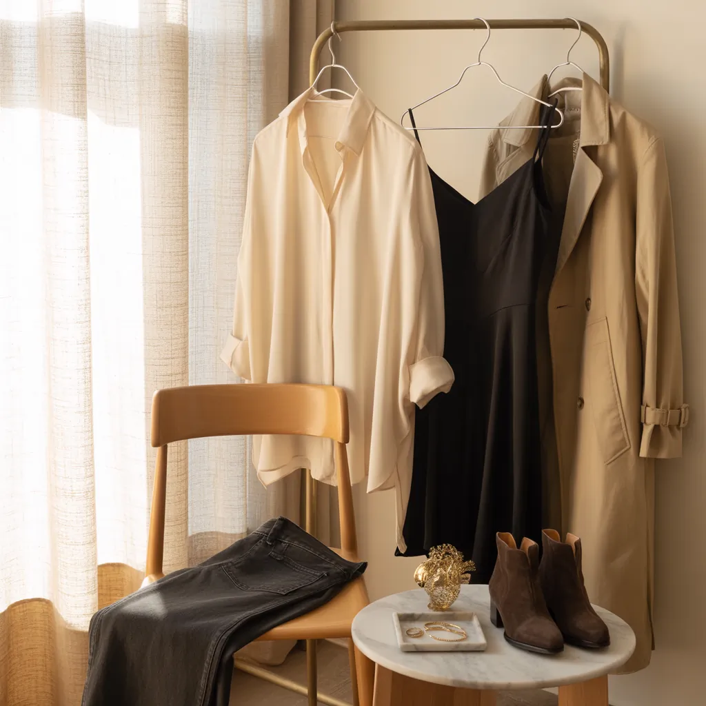 create a timeless casual capsule wardrobe