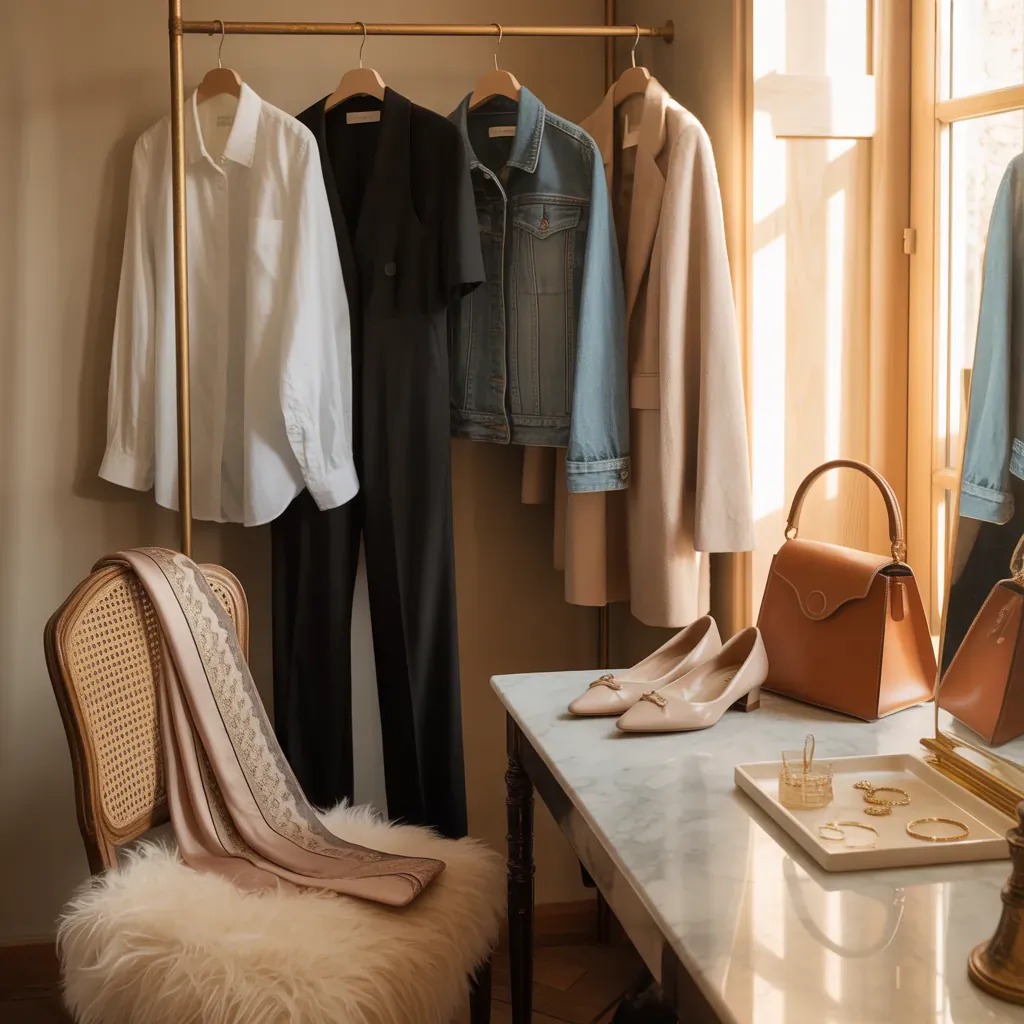 create a timeless casual capsule wardrobe