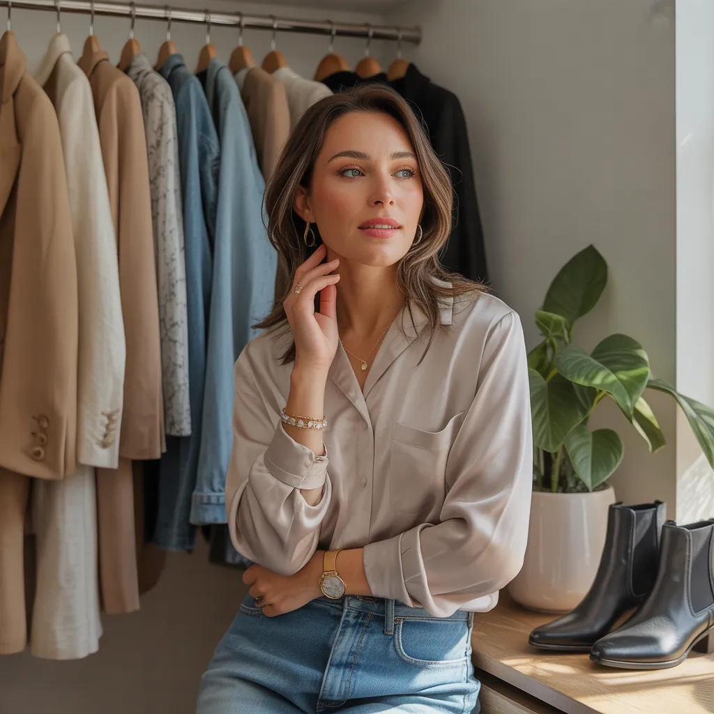create a timeless casual capsule wardrobe