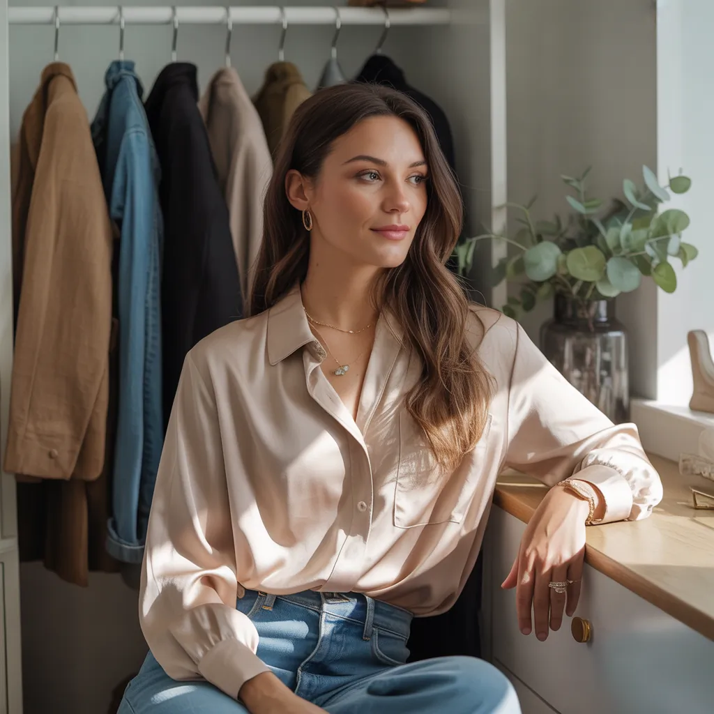 create a timeless casual capsule wardrobe