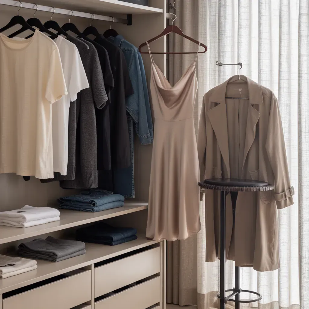 create a timeless casual capsule wardrobe