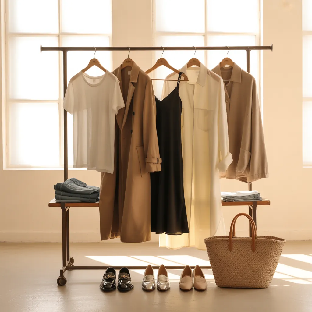 create a timeless casual capsule wardrobe