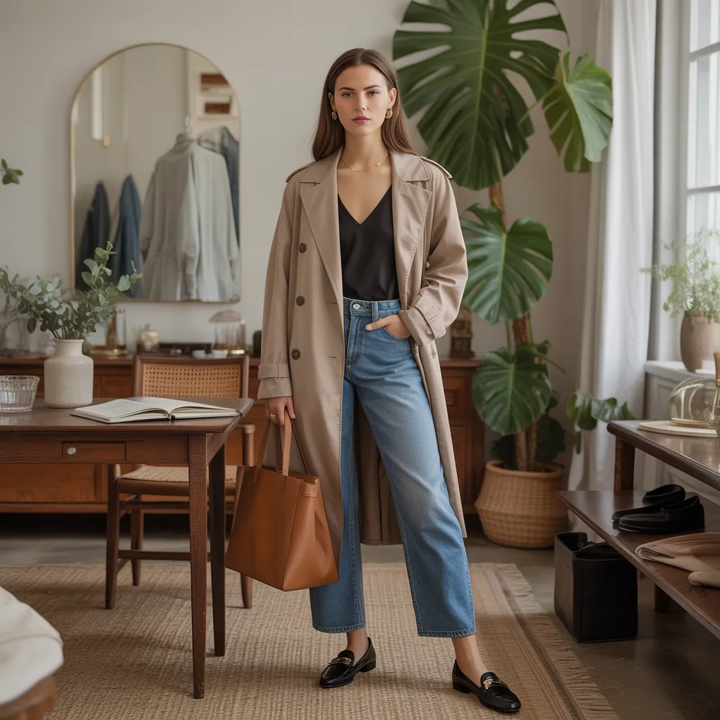 create a timeless casual capsule wardrobe