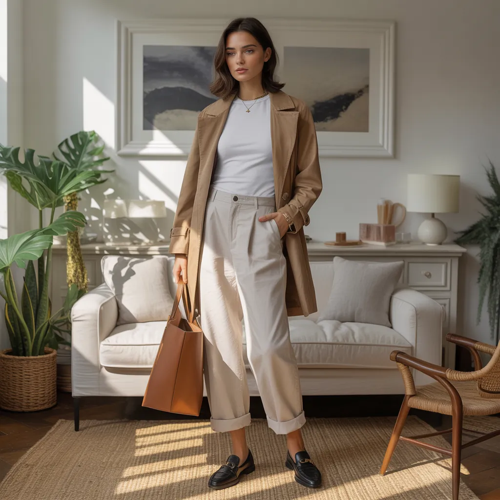 create a timeless casual capsule wardrobe