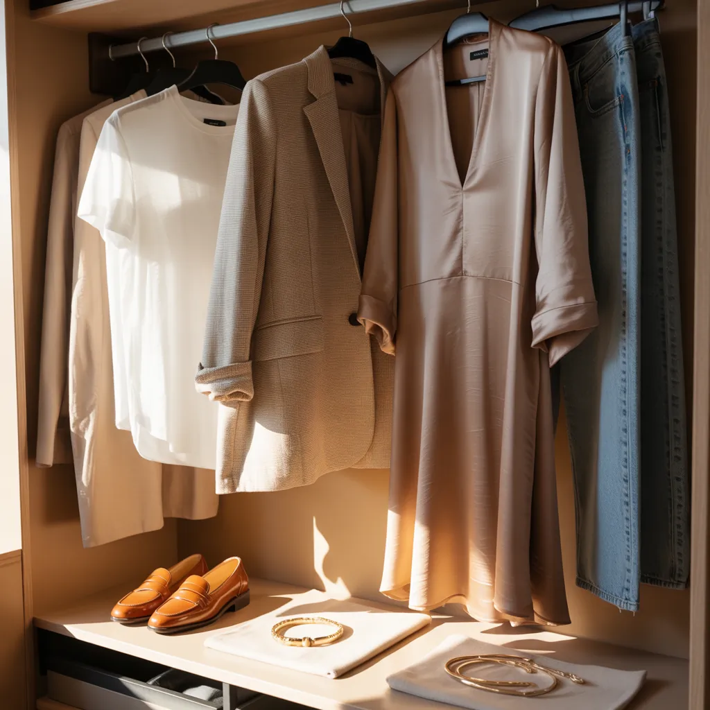 create a timeless casual capsule wardrobe