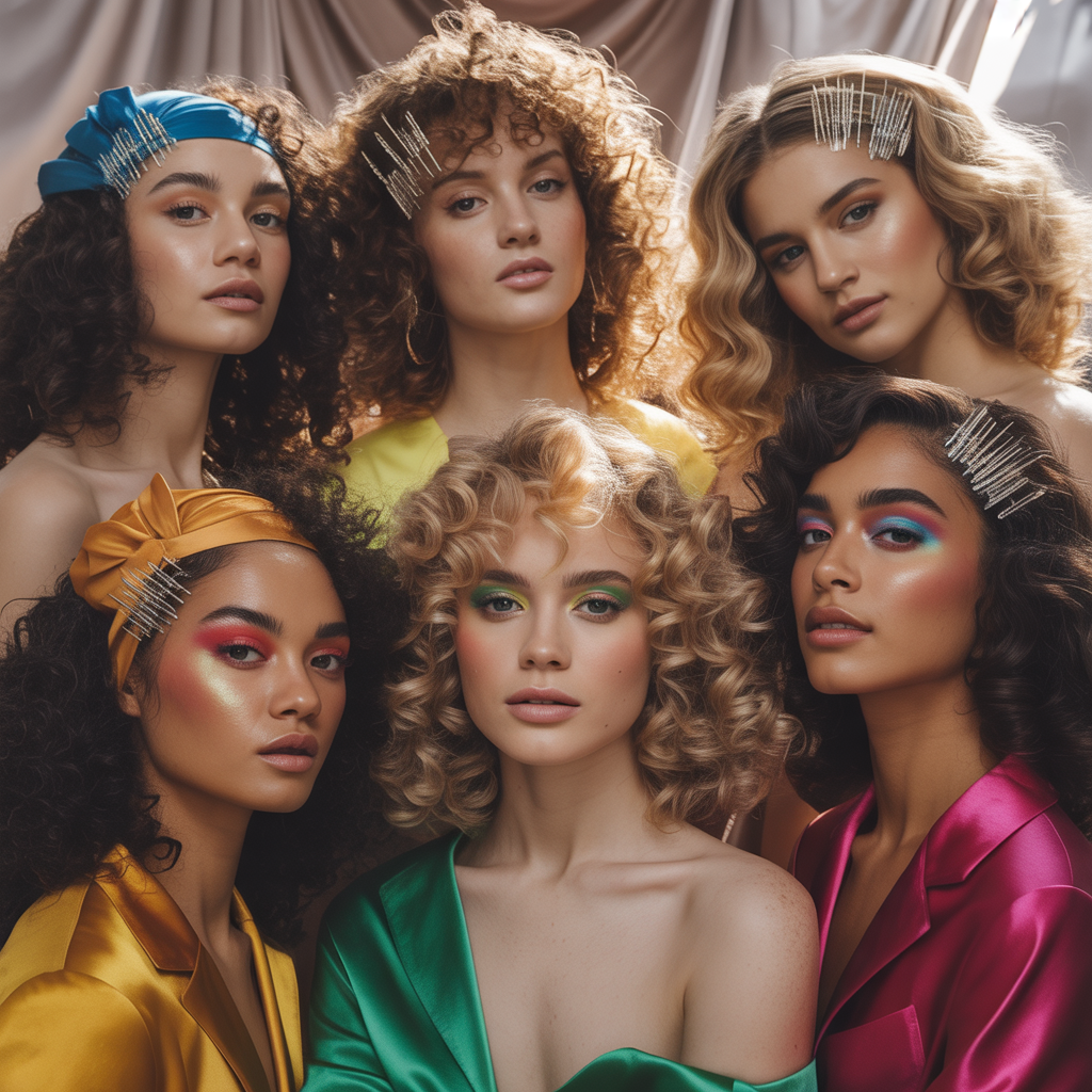 curly hair style ideas