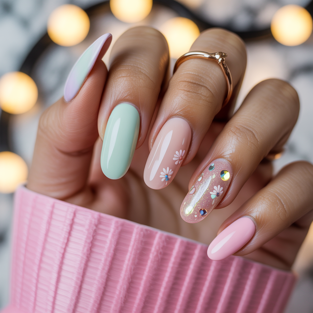cute acrylic nails