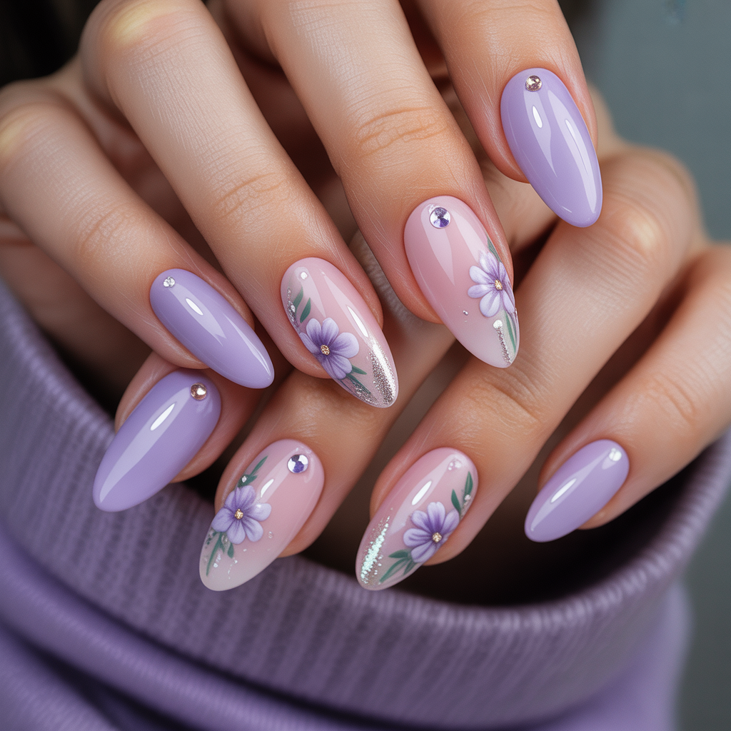 cute acrylic nails