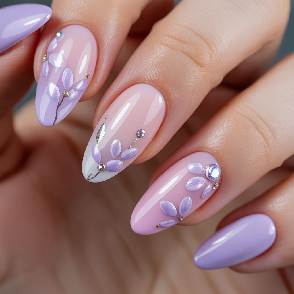 cute acrylic nails