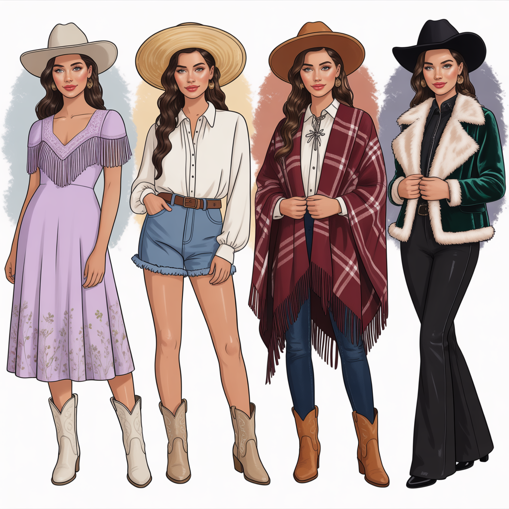 cute cowgirl outfits seasons