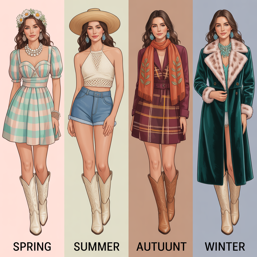 cute cowgirl outfits seasons