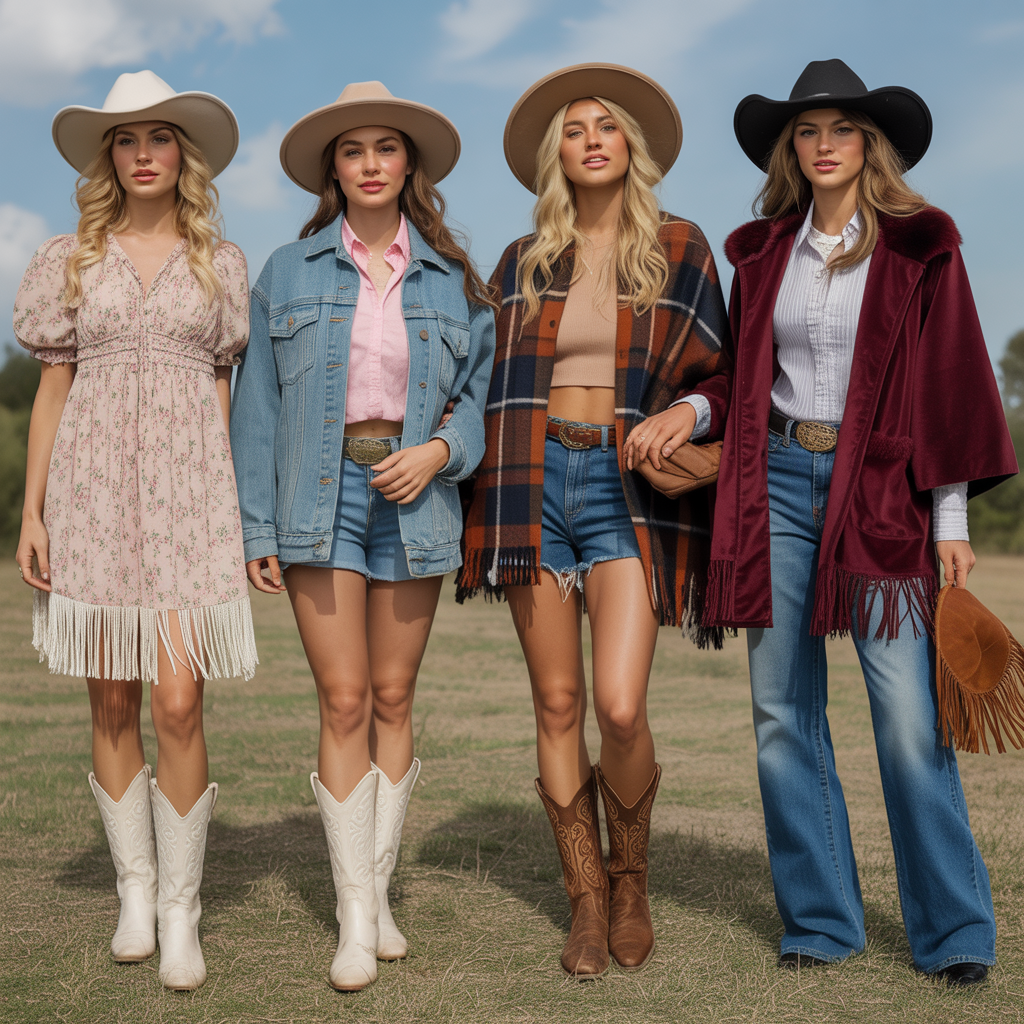 cute cowgirl outfits seasons