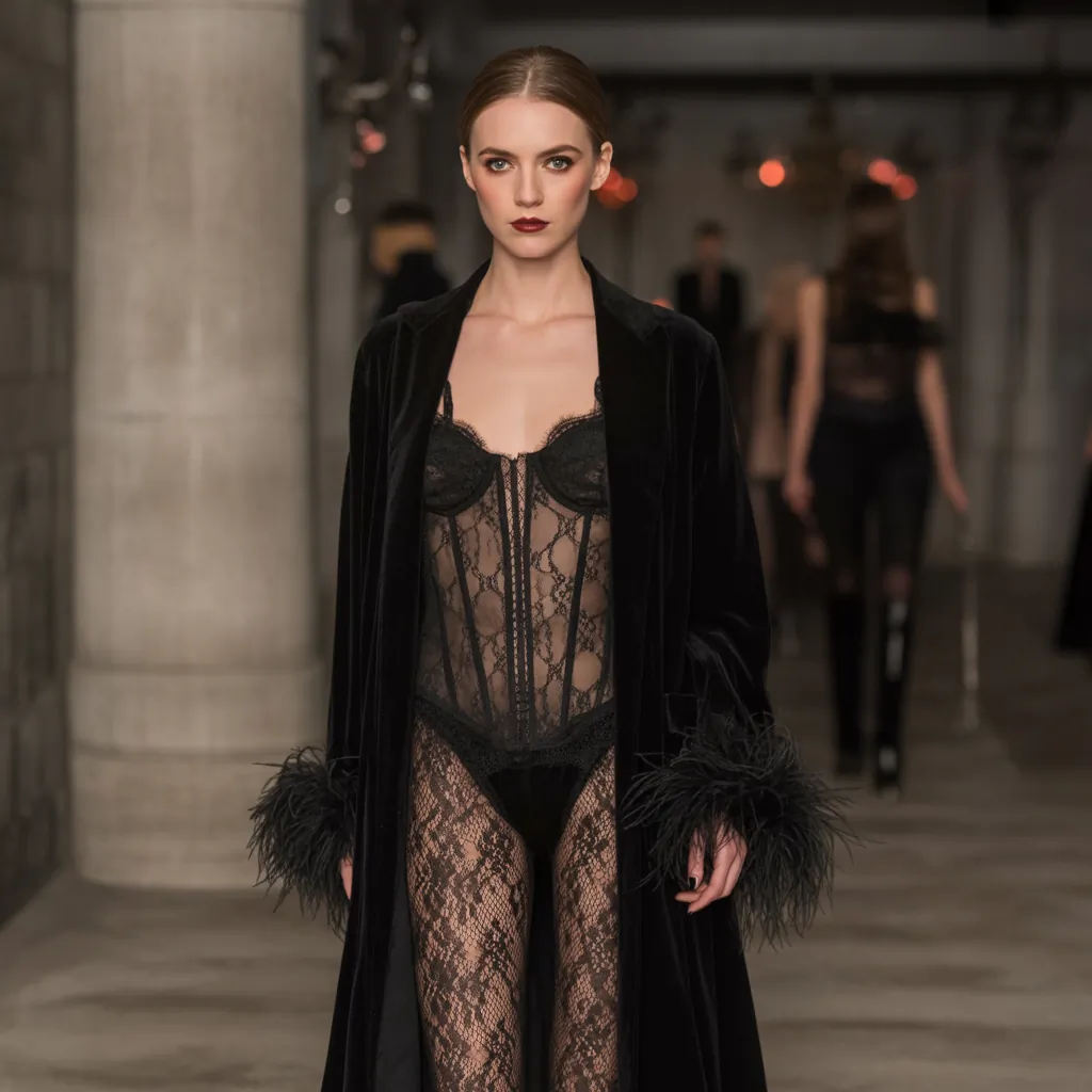 dark feminine outfits