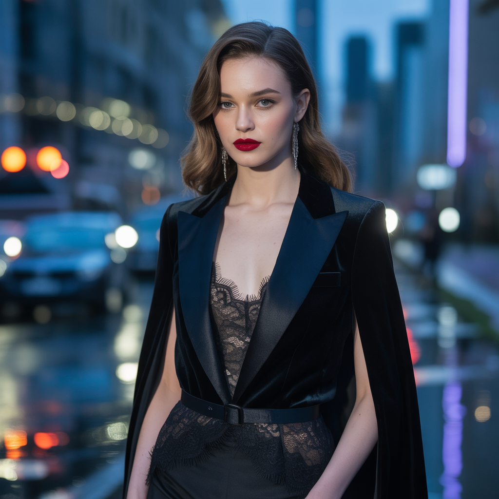 dark feminine outfits